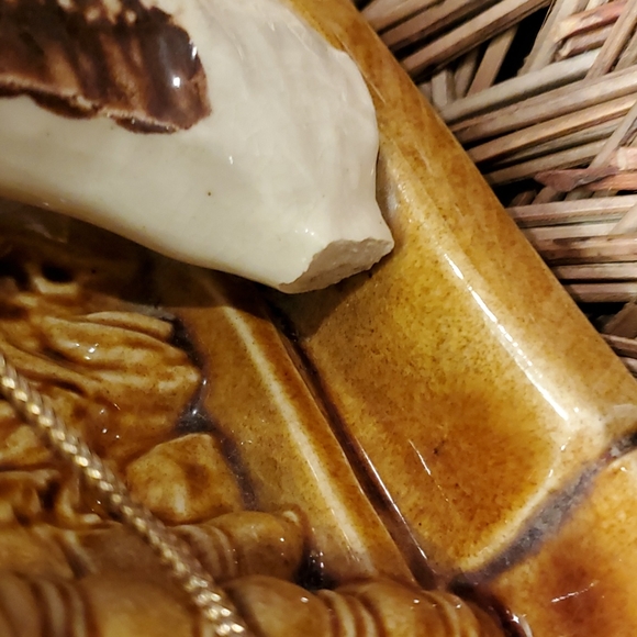 VINTAGE McCoy Pottery dog/cat letter holder - Picture 7 of 8